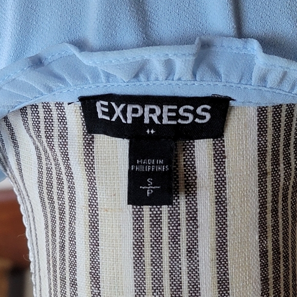Express Light Blue Women's Sleeveless Top S - Picture 6 of 6